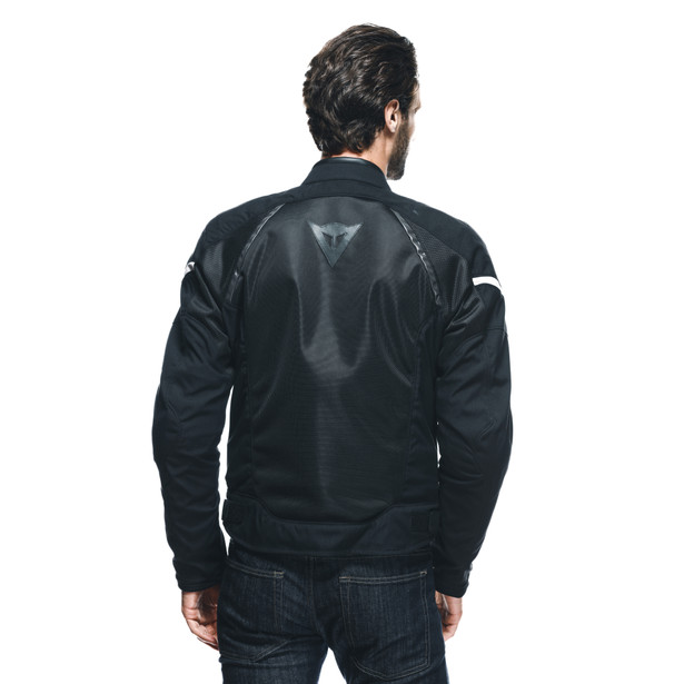 air-frame-3-tex-giacca-moto-estiva-in-tessuto-uomo-black-black-white image number 4