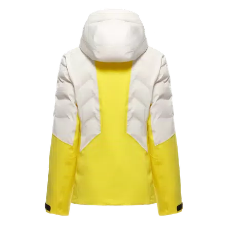 ZIVES AEROSENSE-DRY - WOMEN'S PADDED JACKET - LILY WHITE/EMPIRE YELLOW - 2