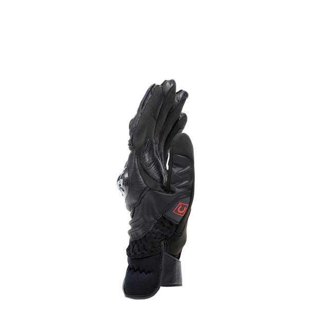 carbon-4-short-leather-gloves-black-black image number 1