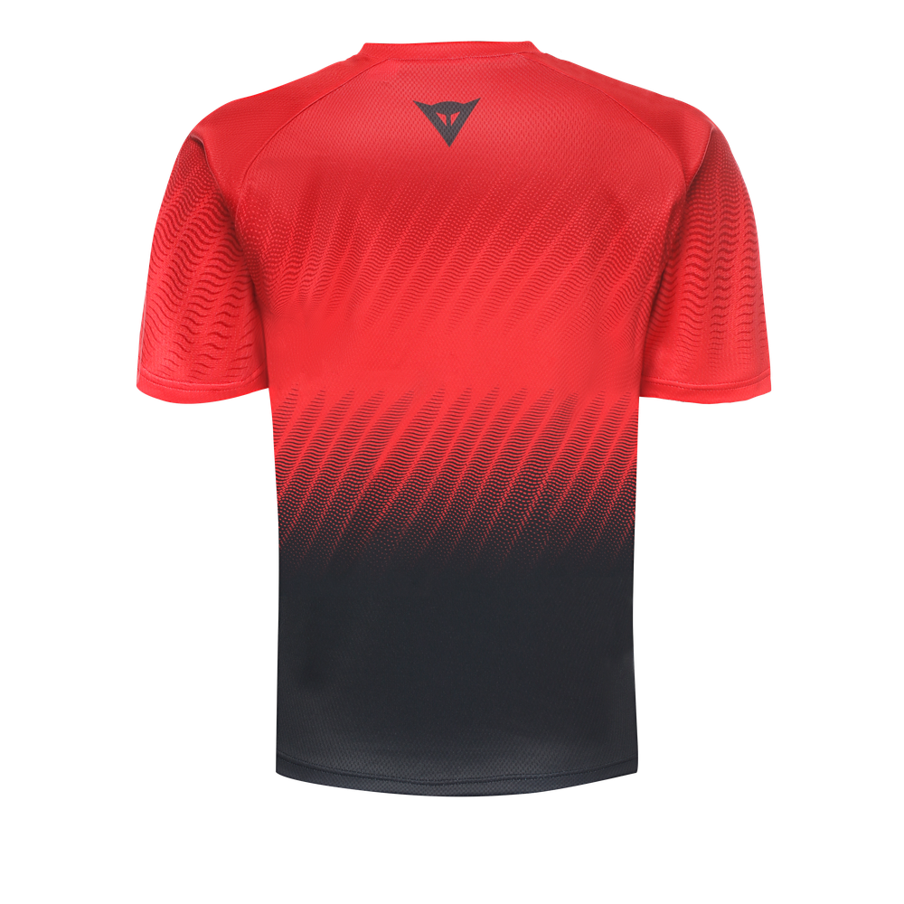 scarabeo-jersey-ss-maglia-bici-maniche-corte-bambino-high-risk-red-black image number 1