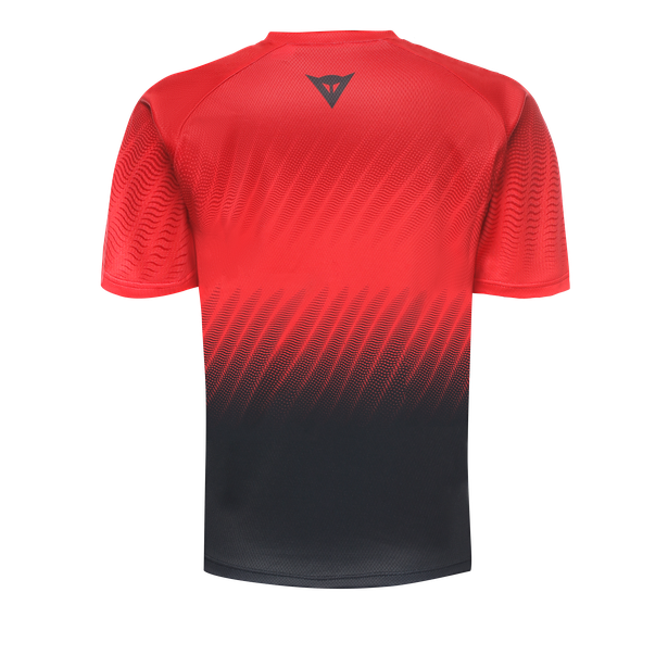 scarabeo-jersey-ss-maglia-bici-maniche-corte-bambino-high-risk-red-black image number 1