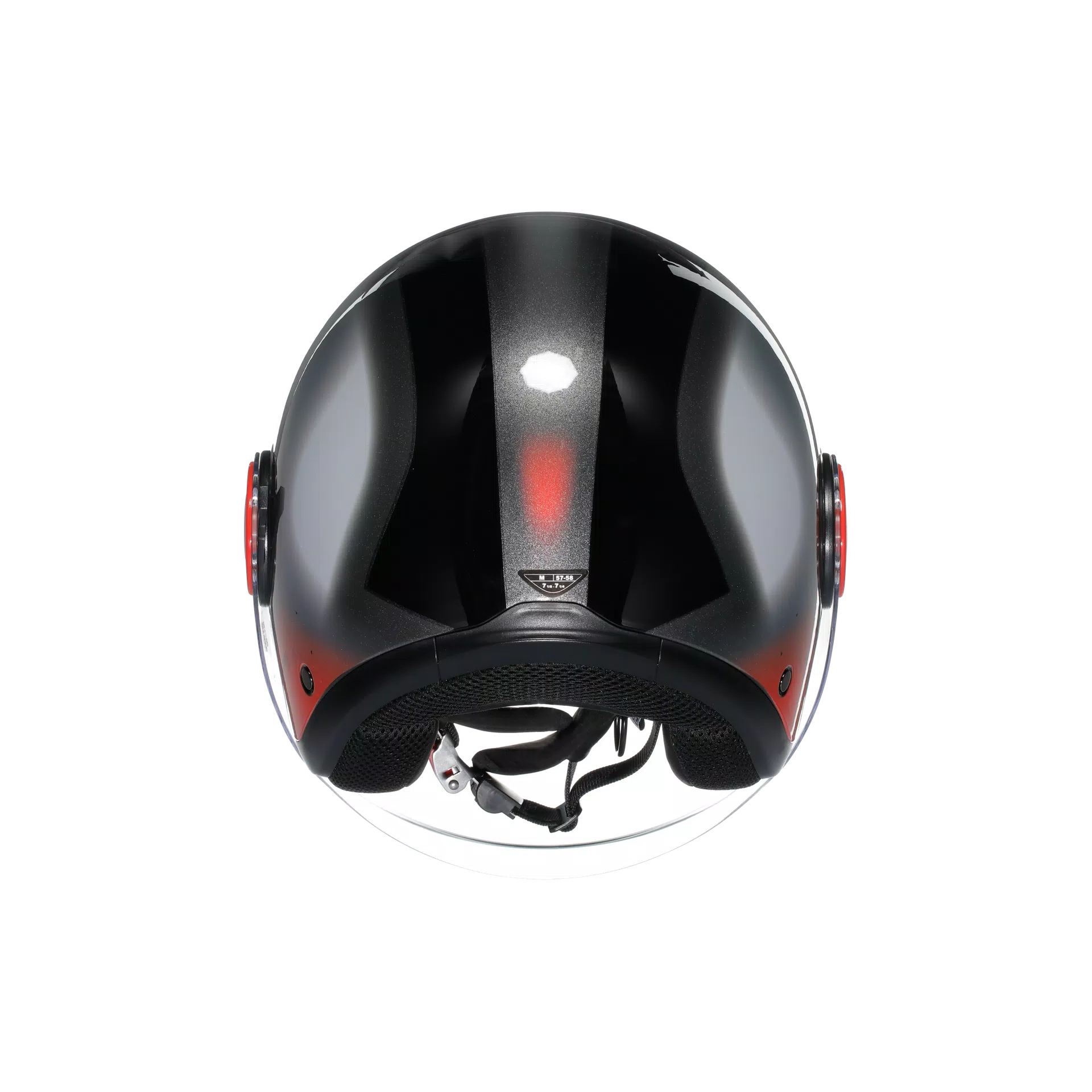 ETERES AGV E2206 - LEVANTO BLACK/SILVER/RED