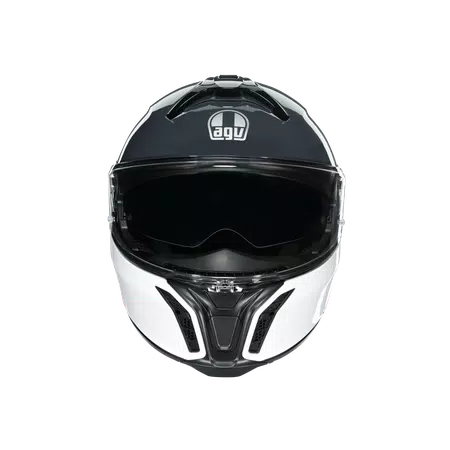 TOURMODULAR BALANCE WHITE/GREY/RED - MOTORBIKE FLIP UP HELMET E2206 -  - 2