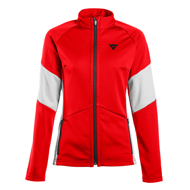 HP2 MID FULL ZIP LADY HIGH-RISK-RED/VAPOR-BLUE- Couches Externes