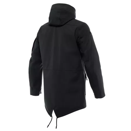 DUOMO ABSØLUTESHELL™ PRO - MEN'S WATERPROOF MOTORCYCLE PARKA - BLACK - 2