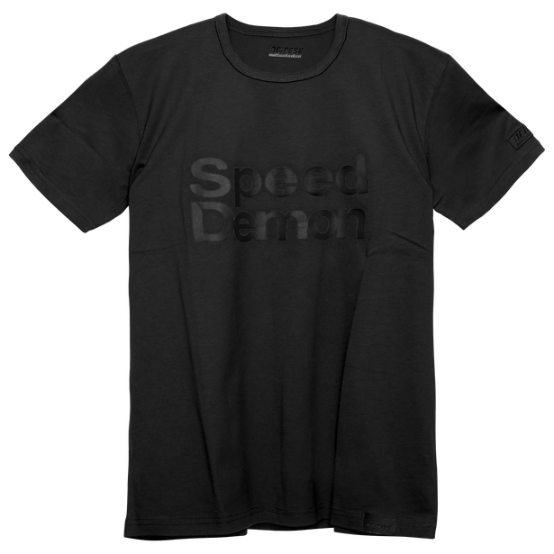 SPEED D72 T-SHIRT BLACK- undefined
