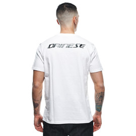 DAINESE T-SHIRT LOGO WHITE/BLACK- T-Shirts