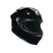 K6 S BLACK - MOTORBIKE FULL FACE HELMET DOT (E2206)