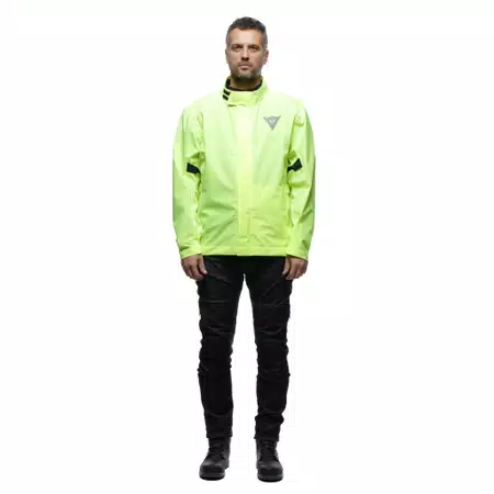 ULTRALIGHT RAIN - UNISEX RAINPROOF MOTORCYCLE JACKET - FLUOYELLOW - 3