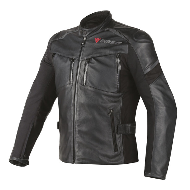 cruiser-d-dry-leather-jacket-black-black image number 0