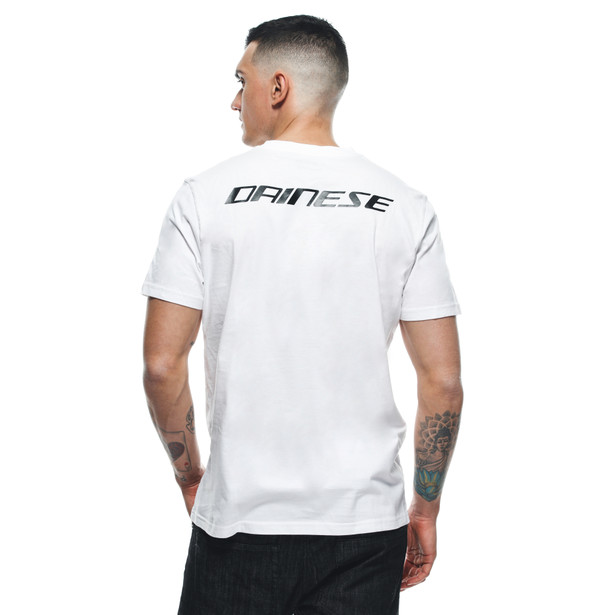 dainese-logo-t-shirt-uomo-white-black image number 5