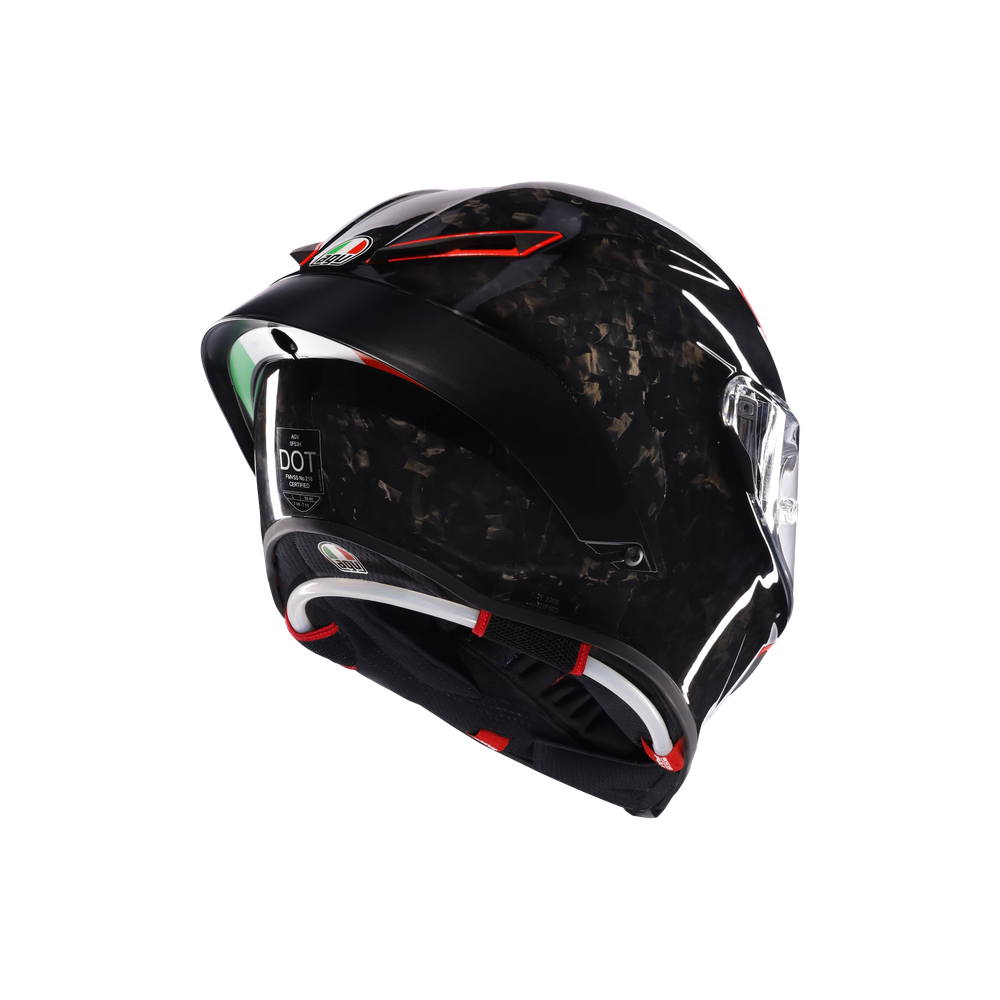 PISTA GP RR ITALIA CARBONIO FORGIATO - MOTORBIKE FULL FACE HELMET 