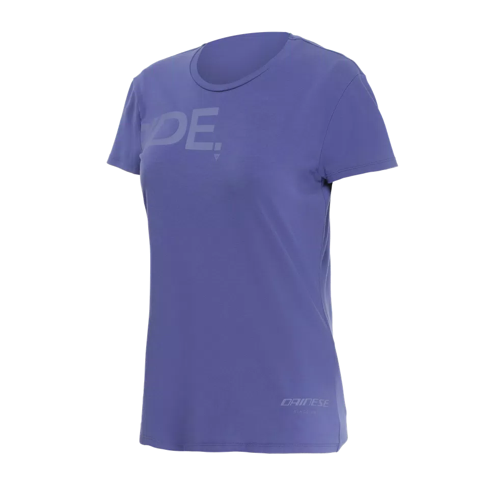 EASY SPEED - WOMEN'S CREWNECK T-SHIRT - ORIENTAL BLUE - 1