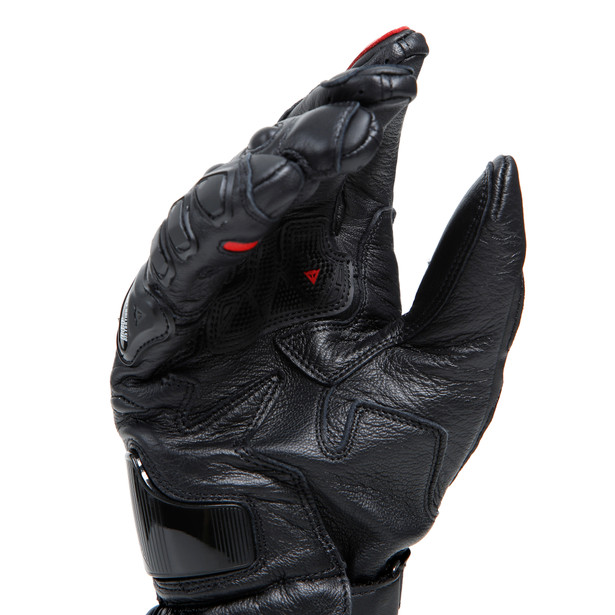 druid-4-leather-gloves-black-lava-red-white image number 9