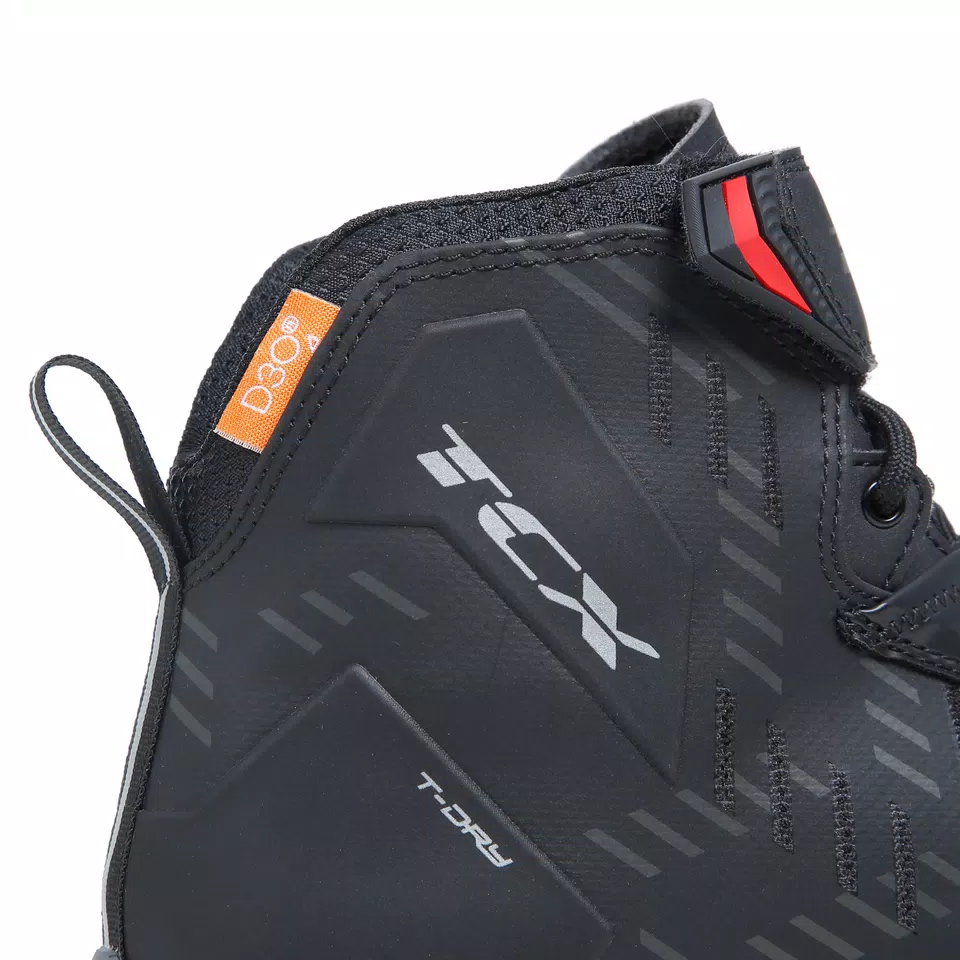R04D WP MEN'S WATERPROOF MOTORCYCE SHOES - BLACK -  - 8