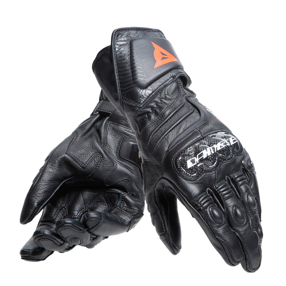 Long Motorcycle Leather Gloves | CARBON 4 LONG GLOVES | Dainese 