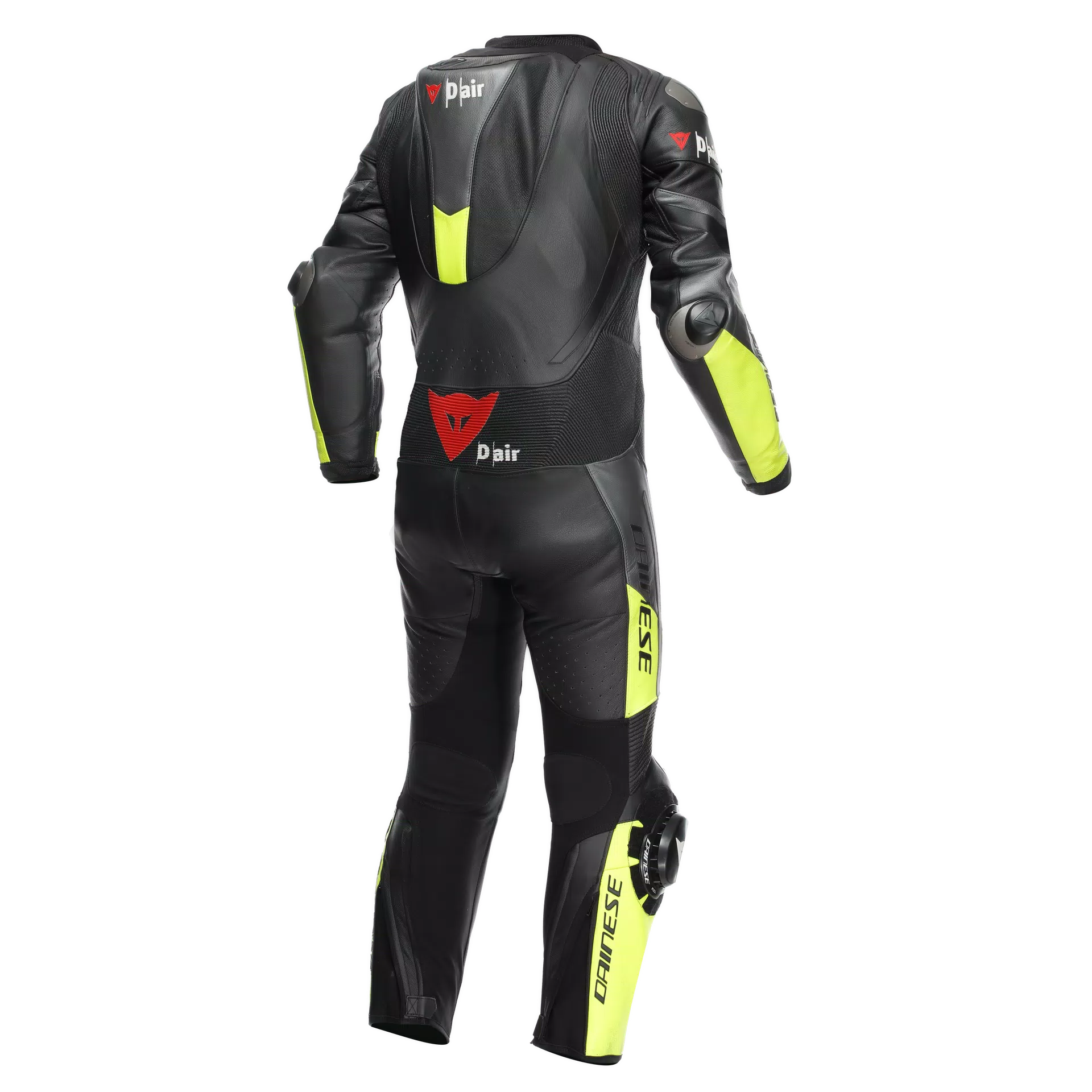 MISANO 3 D-AIR® - MEN'S 1-PIECE MOTORCYCLE PERFORATED LEATHER SUIT WITH AIRBAG