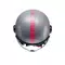 MOMODESIGN FGTR CLASSIC - JET HELMET WITH VISOR E2206 - FLUO MATT GREY/FUCSIA