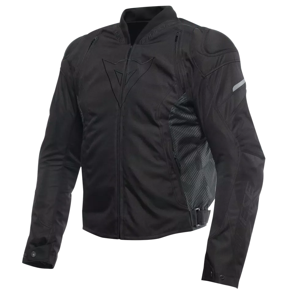 AVRO 5 - CHAQUETA DE MOTO DE TELA PARA HOMBRE - BLACK/BLACK/BLACK - 1