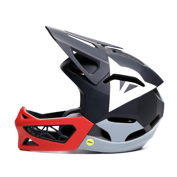 linea-01-mips-evo-full-face-bike-helmet-mono-matt-black-red-nardo-grey image number 2
