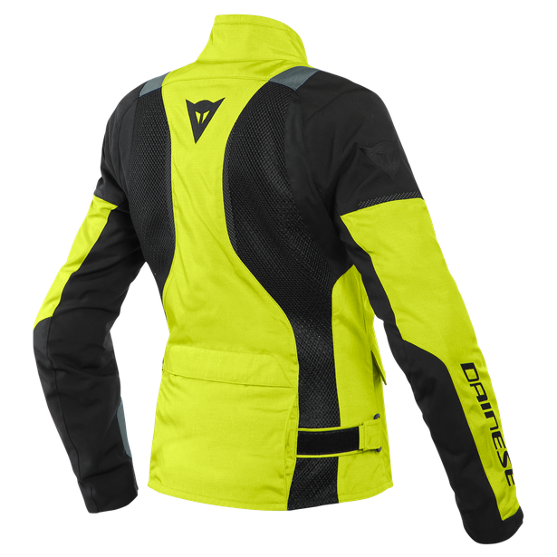 air-tourer-lady-tex-jacket-fluo-yellow-ebony-black image number 1