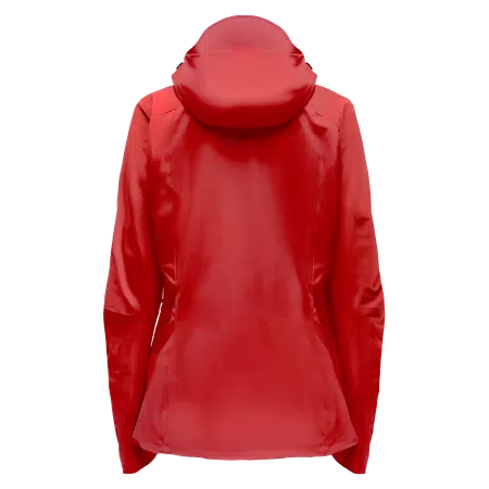 ESSENTIAL SLOPE GIACCA SCI DONNA - RED - 2