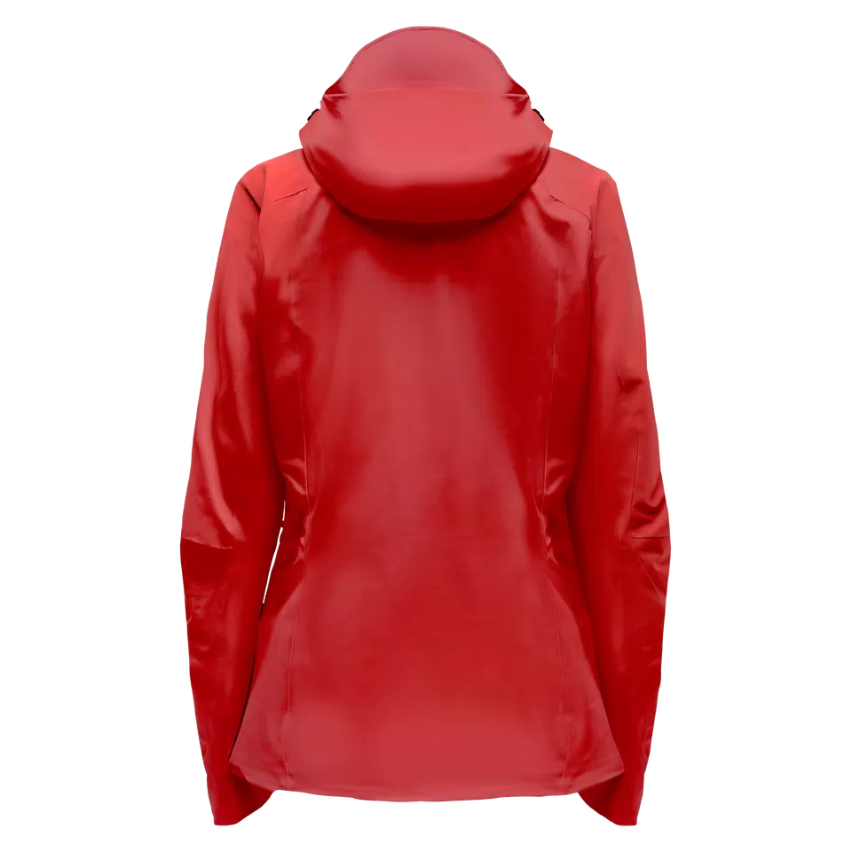 WOMEN'S ESSENTIAL SLOPE SKI JACKET - RED - 2