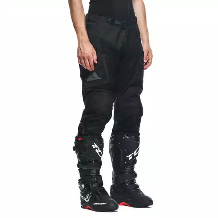 CHEROKEE - MEN'S MOTORCYCLE PANTS IN FABRIC - BLACK - 4