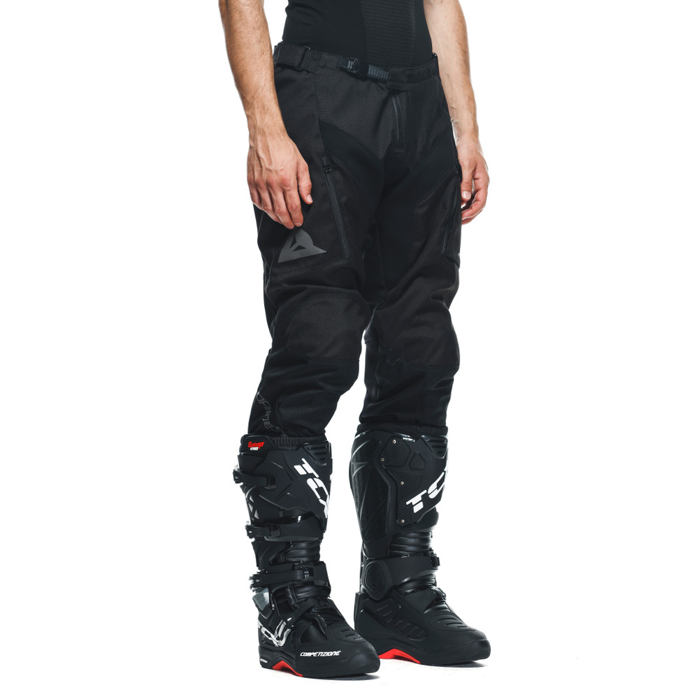 cherokee-pantaloni-moto-in-tessuto-uomo-black image number 3