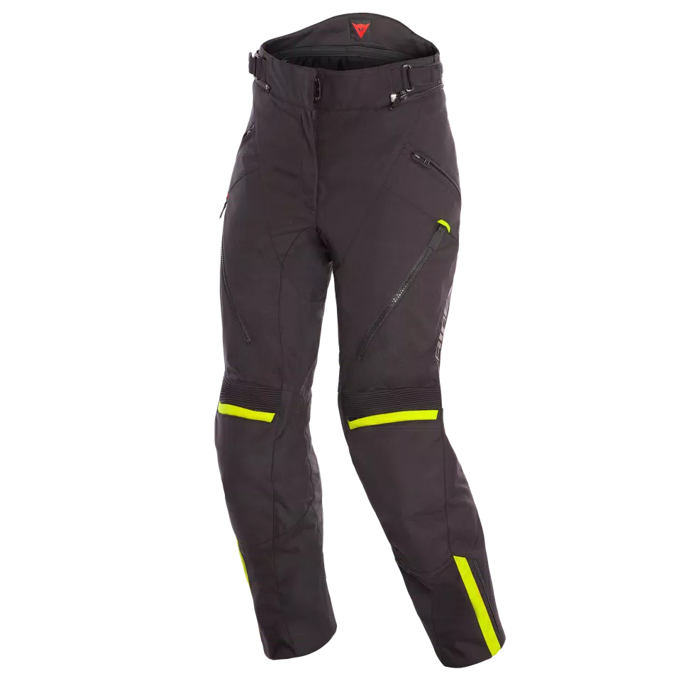 TEMPEST 2 LADY D-DRY PANTS - BLACK/BLACK/FLUO-YELLOW - 1