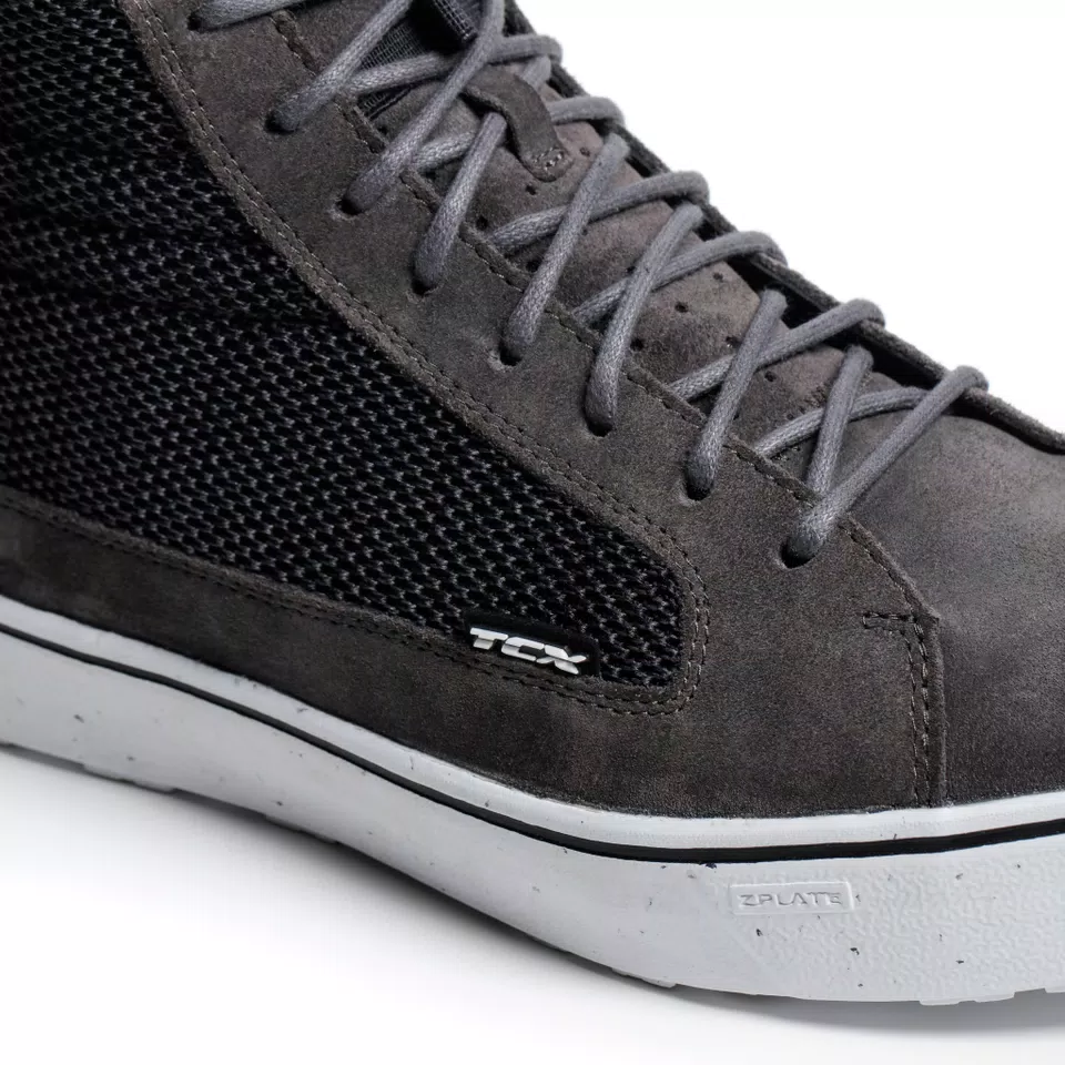 STREET 3 AIR MEN'S SUMMER MOTORCYCLE SHOES - GREY/WHITE -  - 5