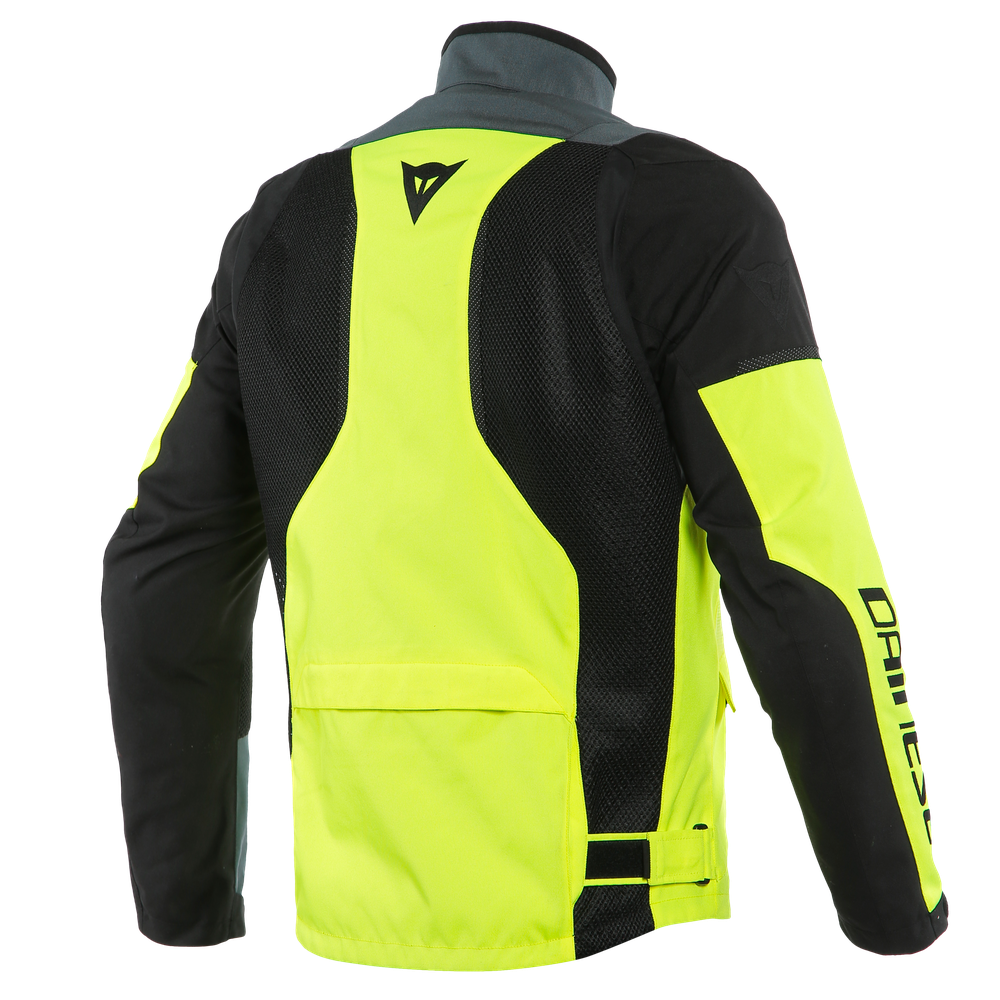 air-tourer-tex-giacca-moto-touring-estiva-in-tessuto-uomo-fluo-yellow-ebony-black image number 1