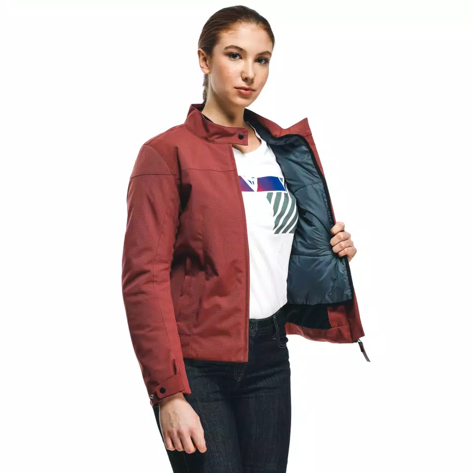 ROCHELLE D-DRY®- WOMEN'S WATERPROOF MOTORCYCLE JACKET - APPLE-BUTTER - 12