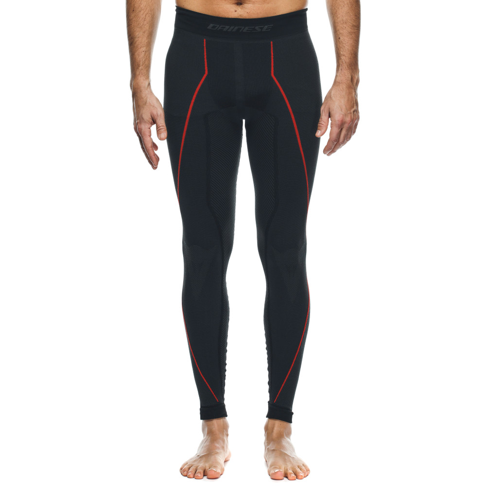 sottopantaloni-termici-moto-uomo-black-red image number 2