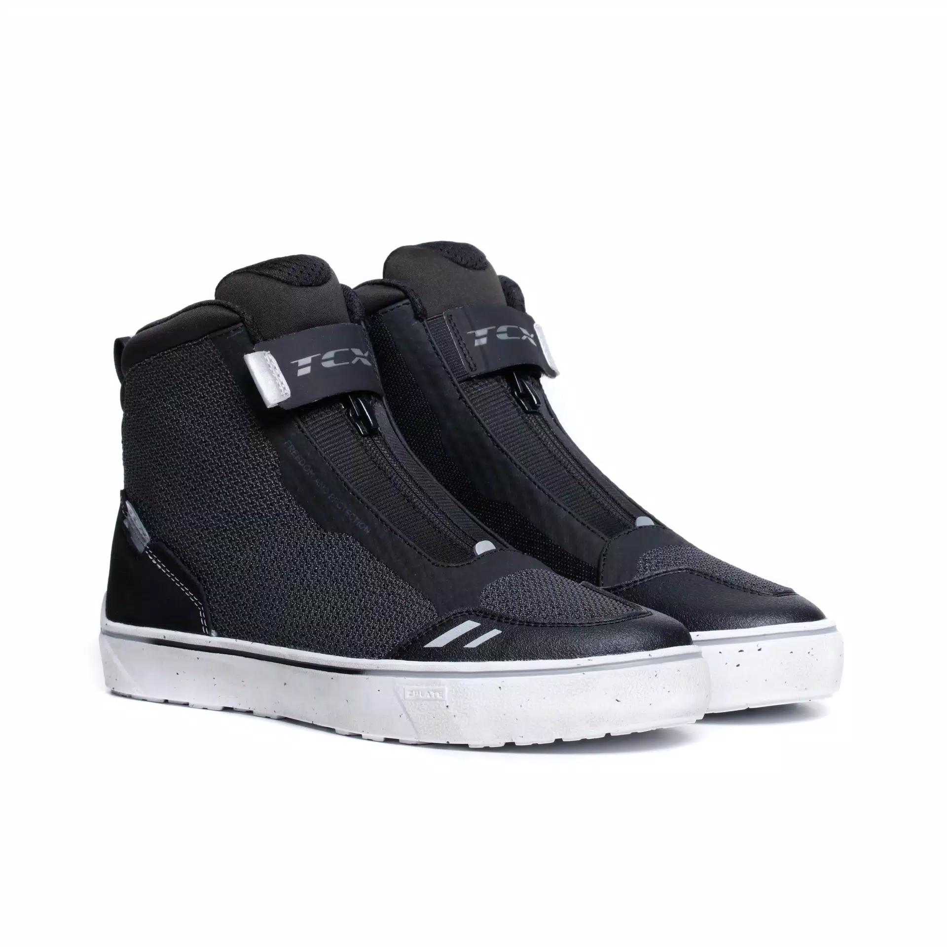 IKASU 2 AIR SUMMER MOTORCYCLE SHOES MEN - BLACK/REFLEX