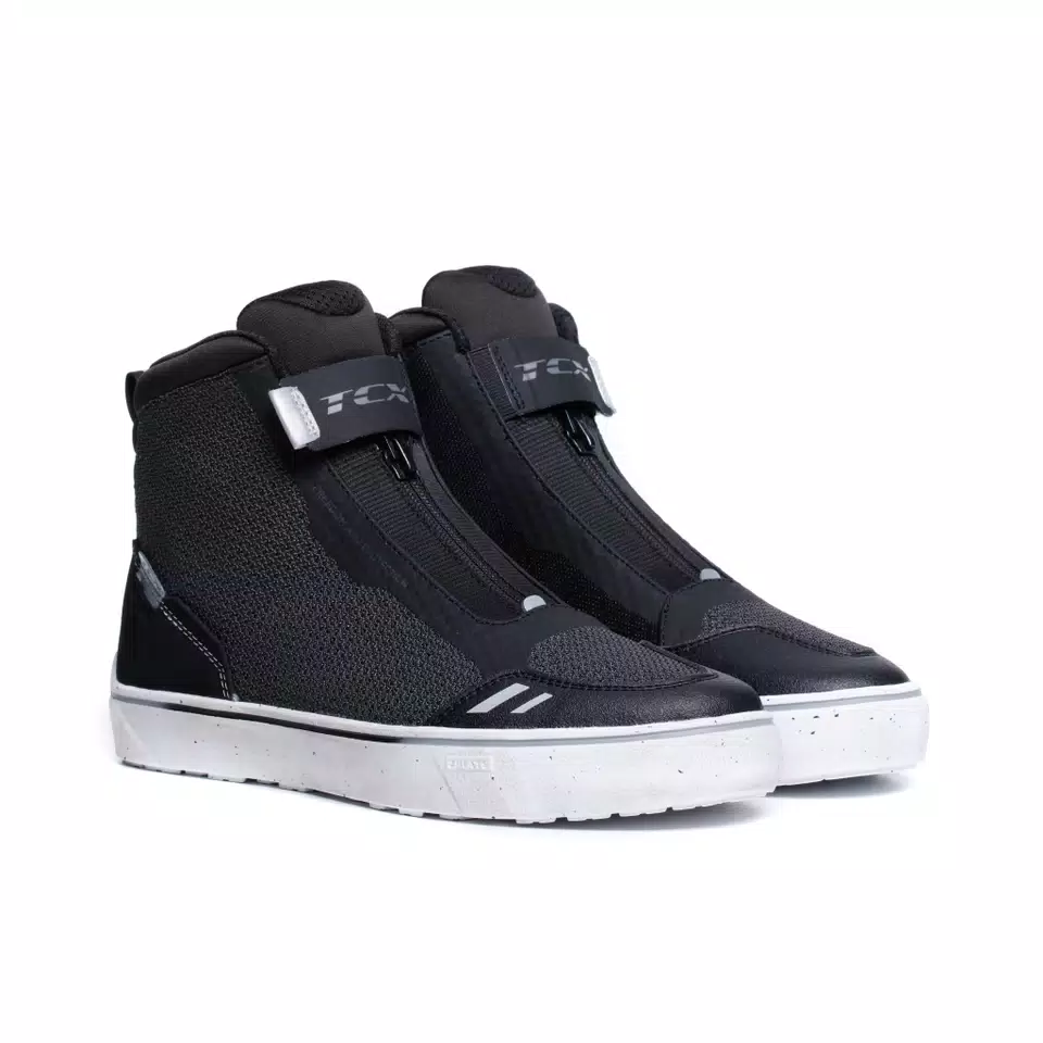 IKASU 2 AIR SUMMER MOTORCYCLE SHOES MEN - BLACK/REFLEX -  - 1