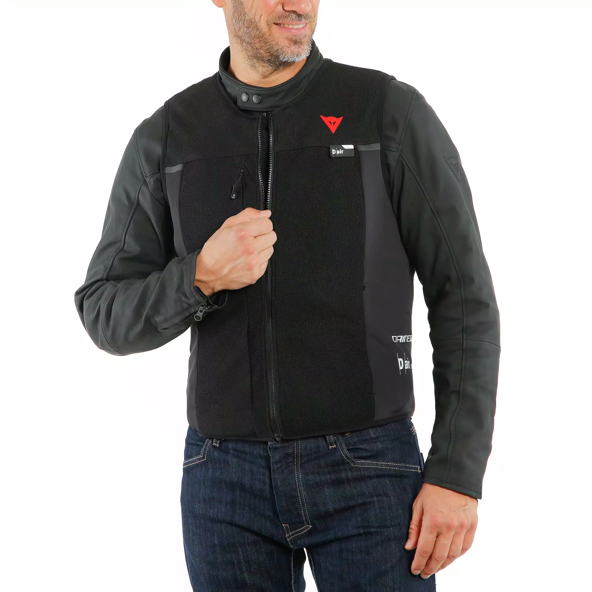 SMART JACKET - MEN'S MOTORCYCLE VEST WITH INTEGRATED AIRBAG