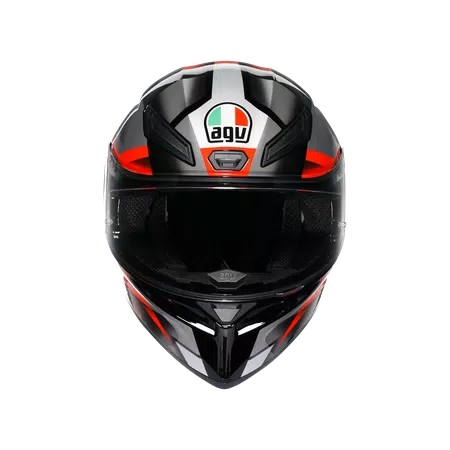 K1 S - FASTLAP BLACK/GREY/RED - MOTORRAD INTEGRAL-HELM E2206 -  - 2
