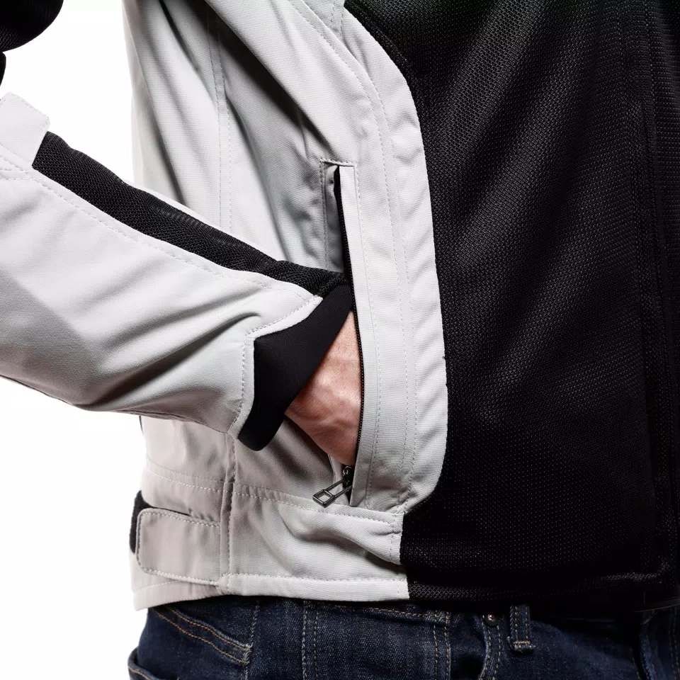 AIR FRAME 3 TEX JACKET - LIGHT GRAY/LIGHT GRAY/BLACK - 8