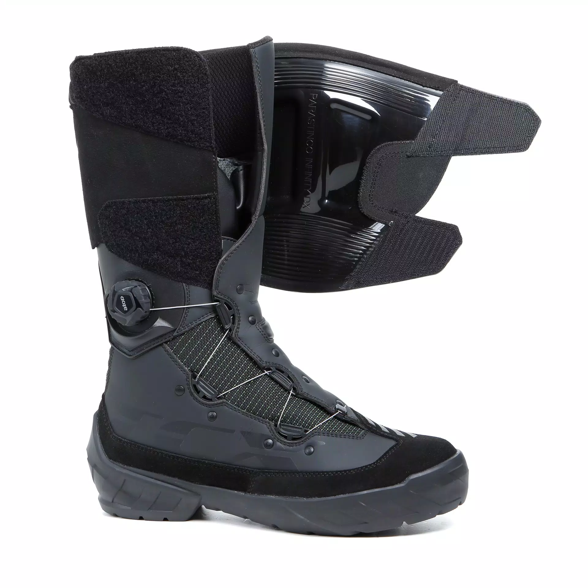 INFINITY 3 GTX MEN'S WATERPROOF MOTORCYCLE BOOTS - BLACK 