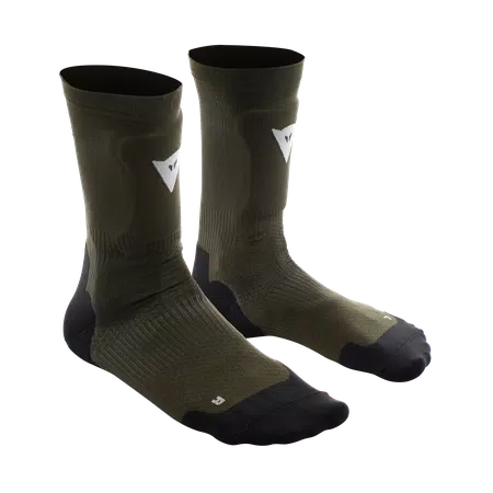 HG ROX - CHAUSSETTES RENFORCÉES POUR VÉLO - DARK GREEN/BLACK - 1