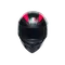K1 S WARMUP BLACK/PINK - CASQUE MOTO INTÉGRAL E2206