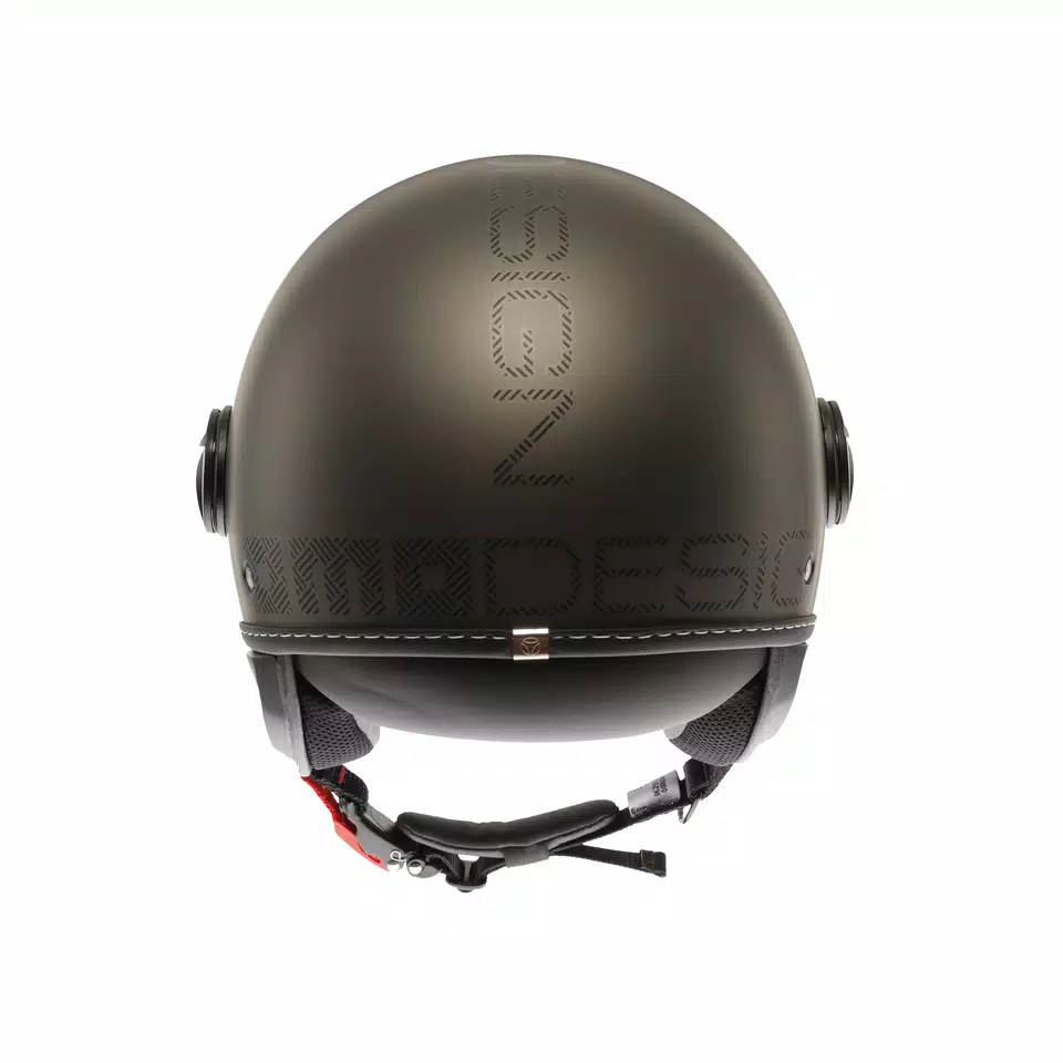 MOMODESIGN FGTR EVO MATT BRONZE / STONE - JET HELMET WITH DUAL VISOR E2206 -  - 5