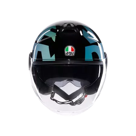 ETERES LIDO 46 - MOTORBIKE OPEN FACE HELMET E2206 -  - 2