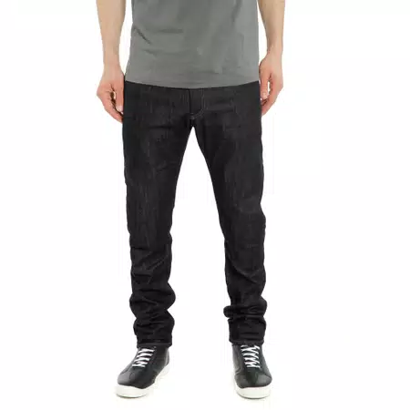 DENIM SLIM - MEN'S MOTORCYCLE JEANS - BLACK - 3