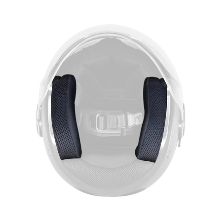 AGV CHEEK PADS ETERES 30mm (XXL) - BLACK -  - 1