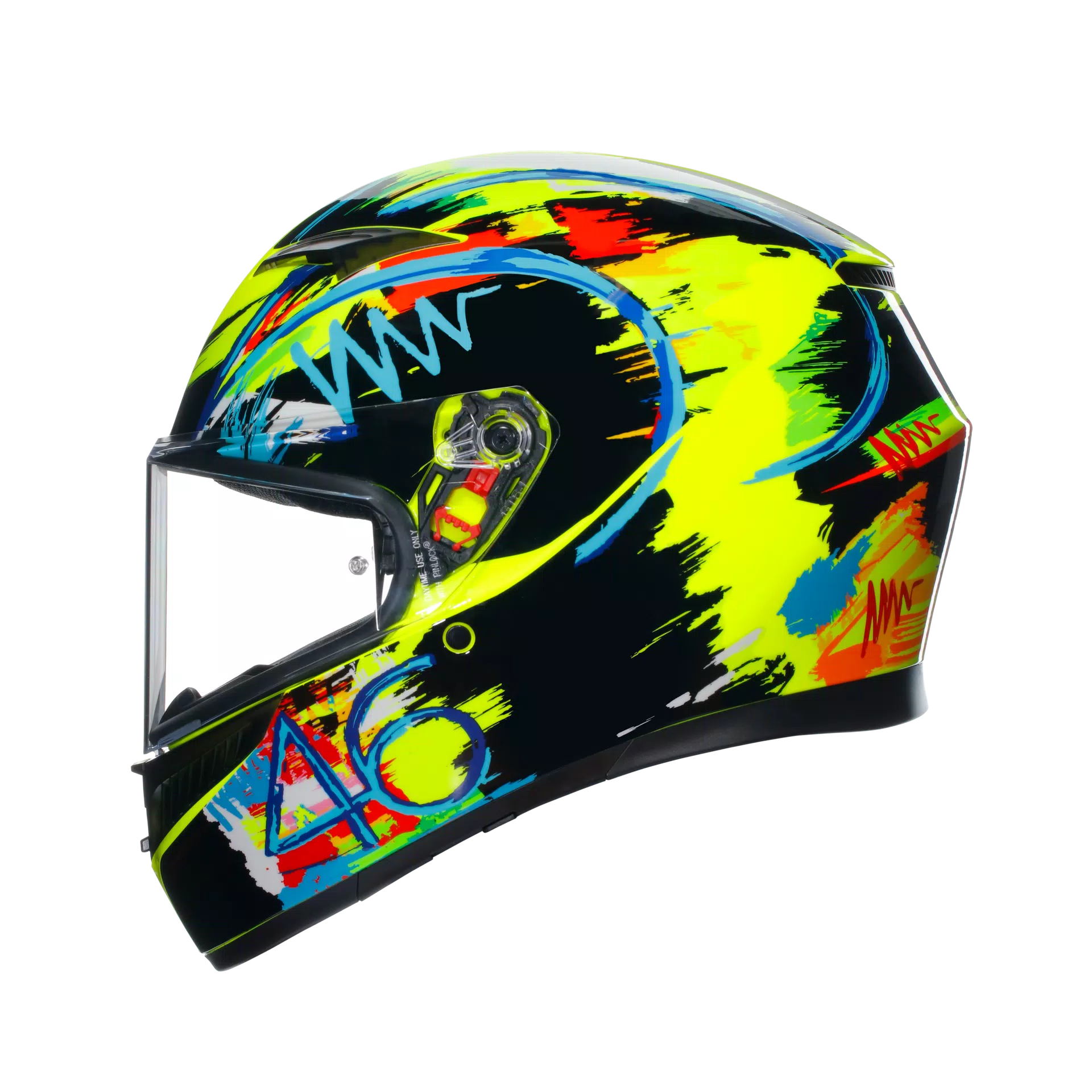 K3 ROSSI WINTER TEST 2020 - MOTORBIKE FULL FACE HELMET E2206