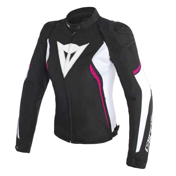 avro-d2-tex-lady-jacket-black-white-fuxia image number 0