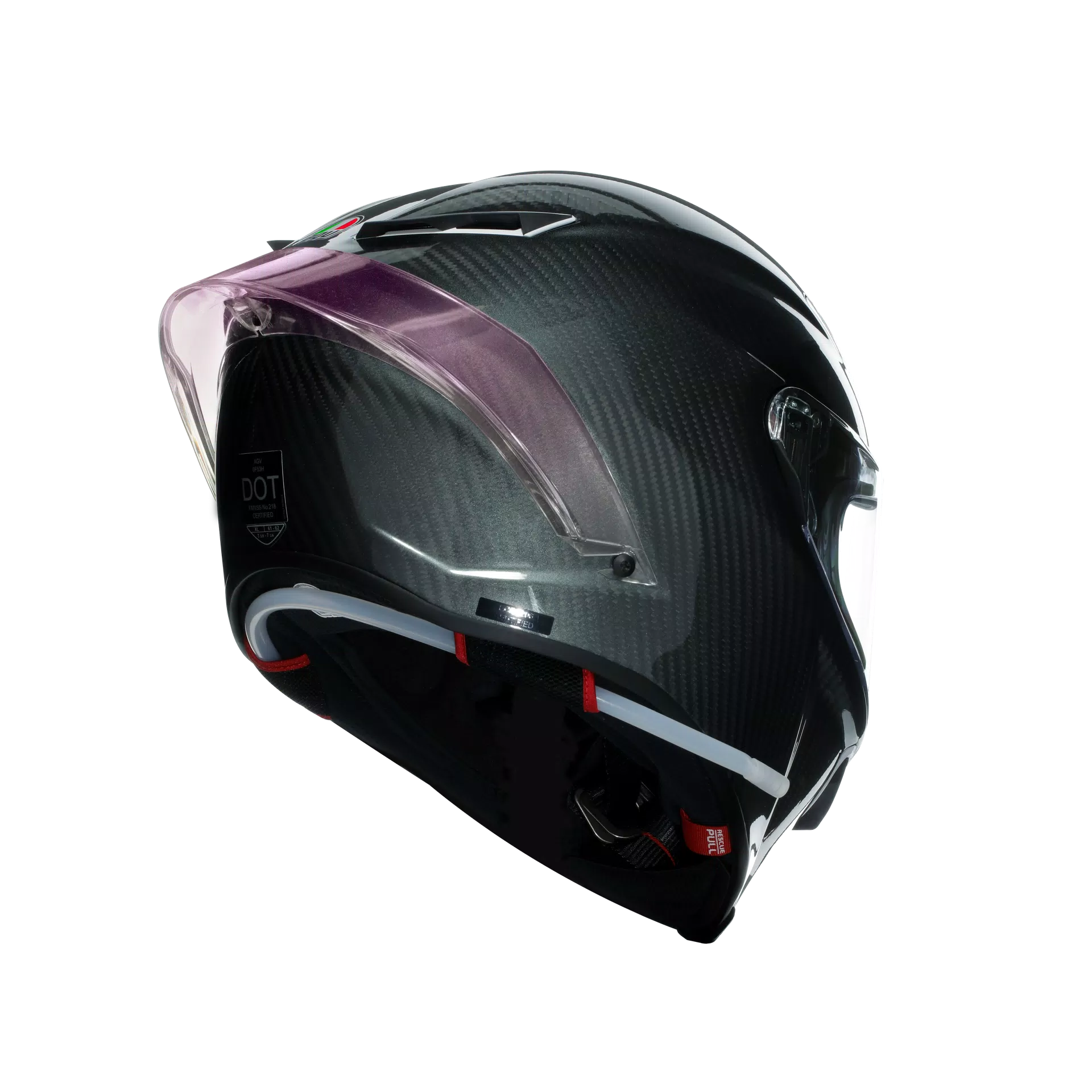 PISTA GP RR GHIACCIO (LIMITED EDITION) - MOTORBIKE FULL FACE HELMET E2206 DOT