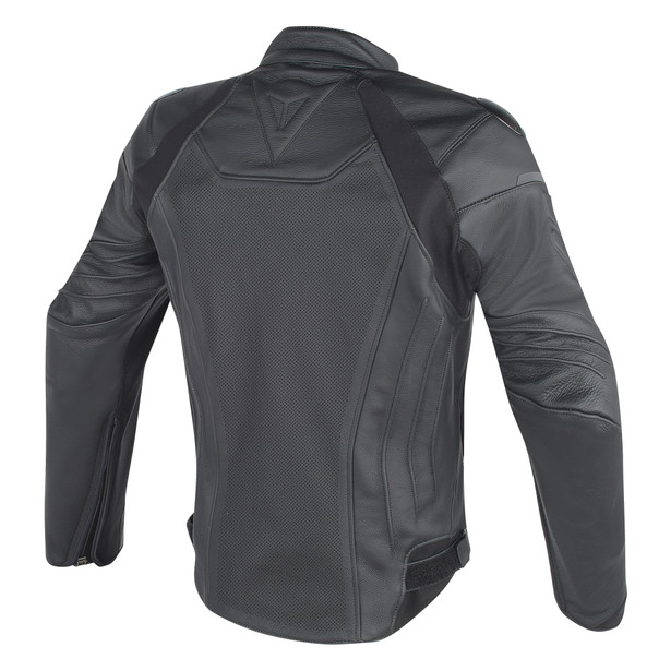 Fighter Leather Perforated Jacket - Dark Rider Dainese Collection